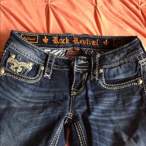 Rock revival jeans, size 25.